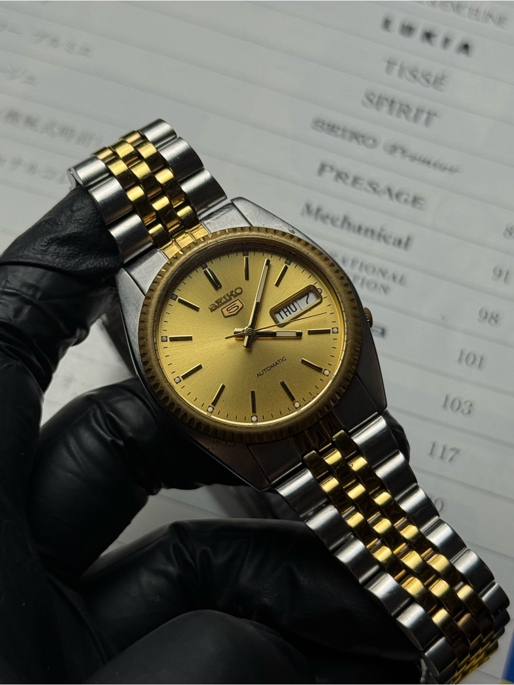 Rare Y2K 2005 Seiko 5 SNXJ92 Automatic 7S26-0050 Men’s Watch